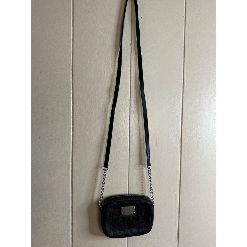 Michael Kors Crossbody Bag Women's Silver Chain‎ Strap Designer Purse